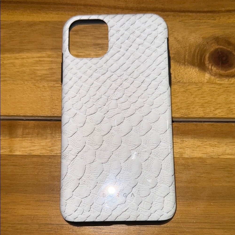 White Textured iPhone Case